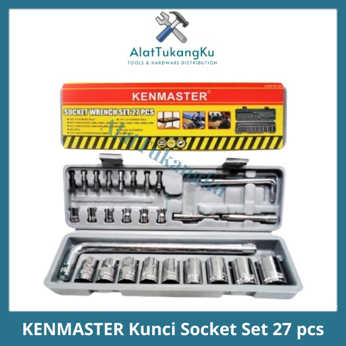 Jual Kenmaster Kunci Sock Set Pcs Socket Wrench Set Mata Sock Shock Socket Soket Motor