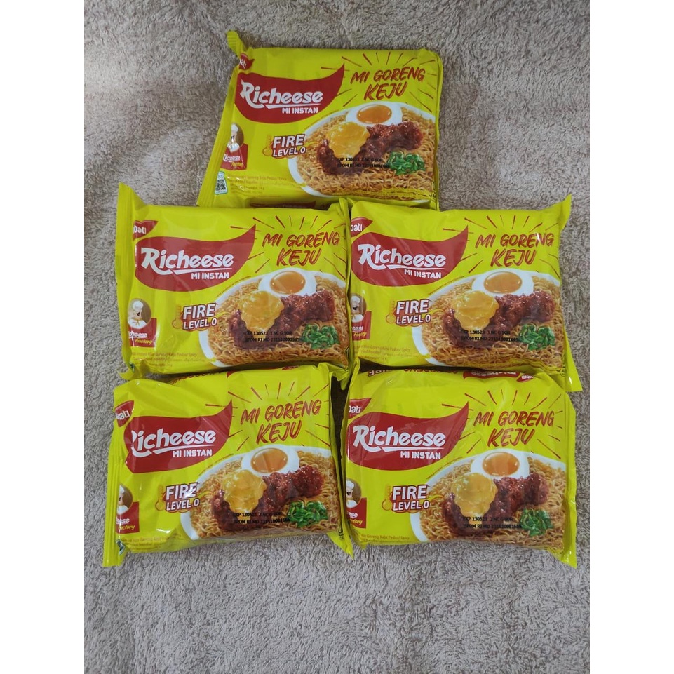 Jual Mie Richeese Goreng Level 0 | Shopee Indonesia