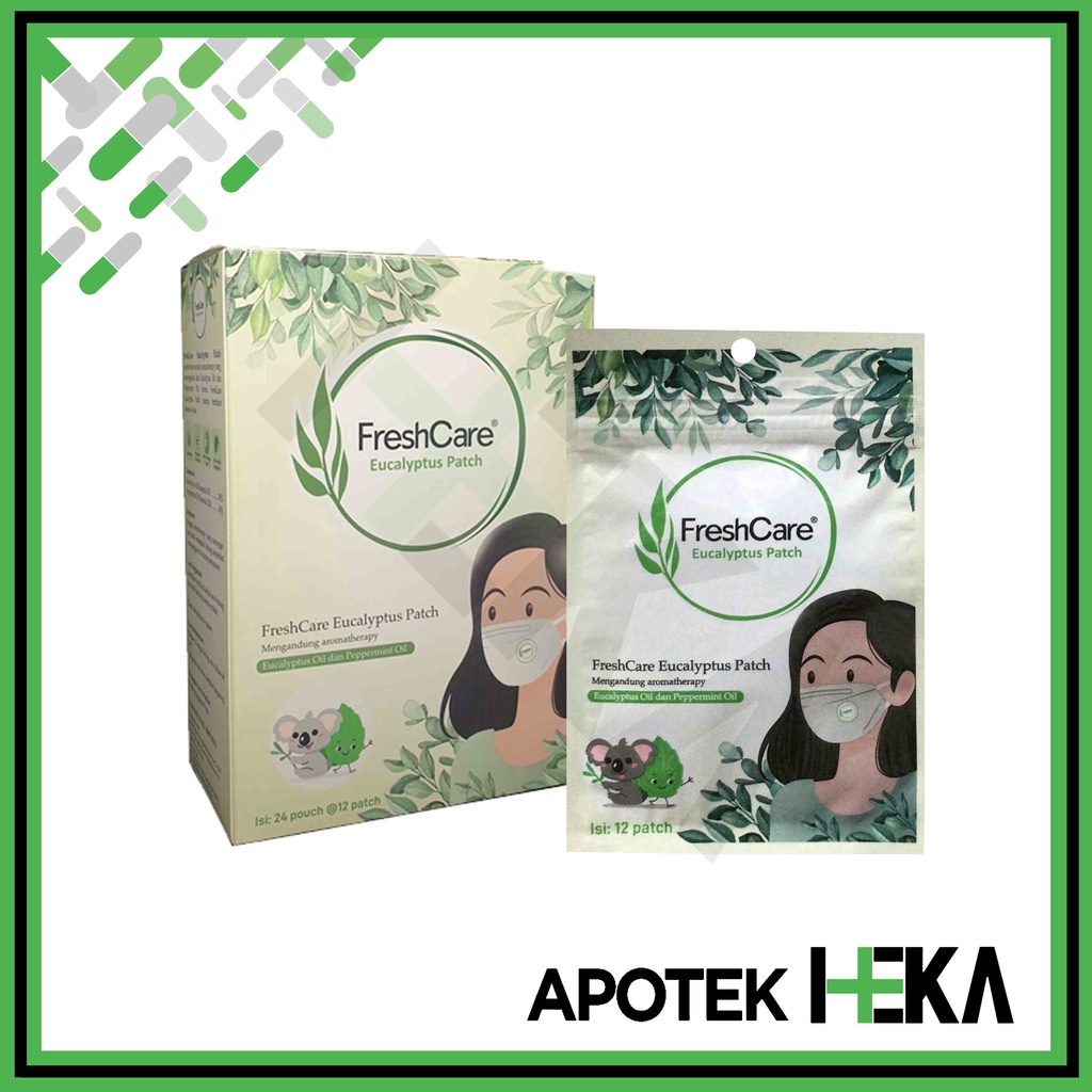 Jual Freshcare Eucalyptus Patch Sachet Isi 12 - Aromaterapi Tempel ...