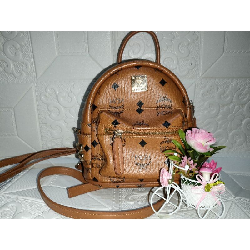 Jual Tas ransel MCM PL Monja | Shopee Indonesia