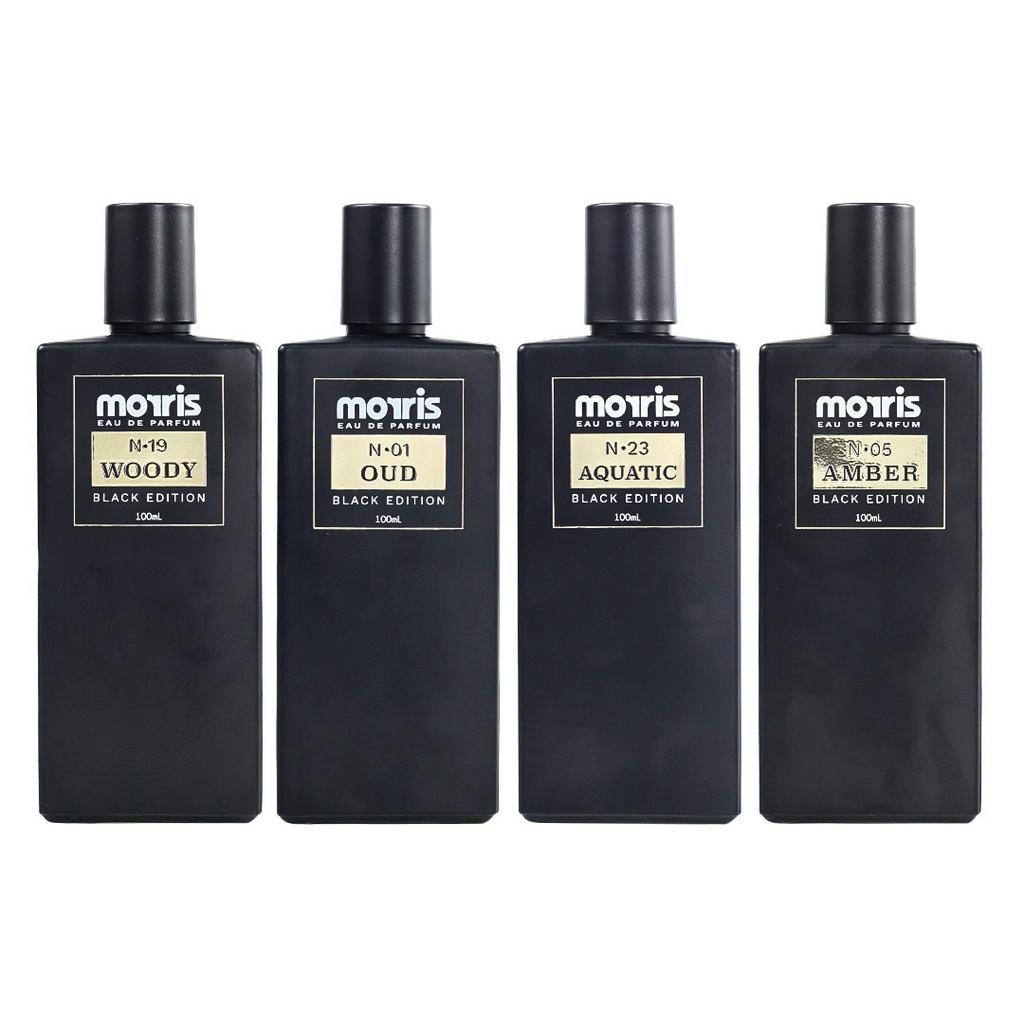 Jual Morris Eau De Parfum Black Edition 100ml - Parfum Pria | Shopee ...