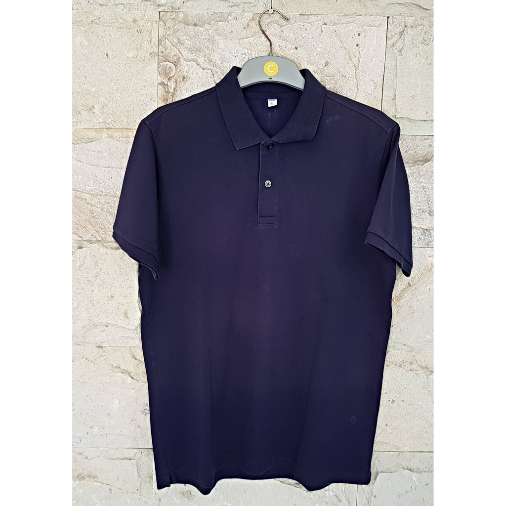 Jual POLO SHIRT COWOK NAVY MERK UNIQLO/KAOS POLO PRIA POLOS/BAJU POLO UNIQLO PRIA ORIGINAL/KAOS