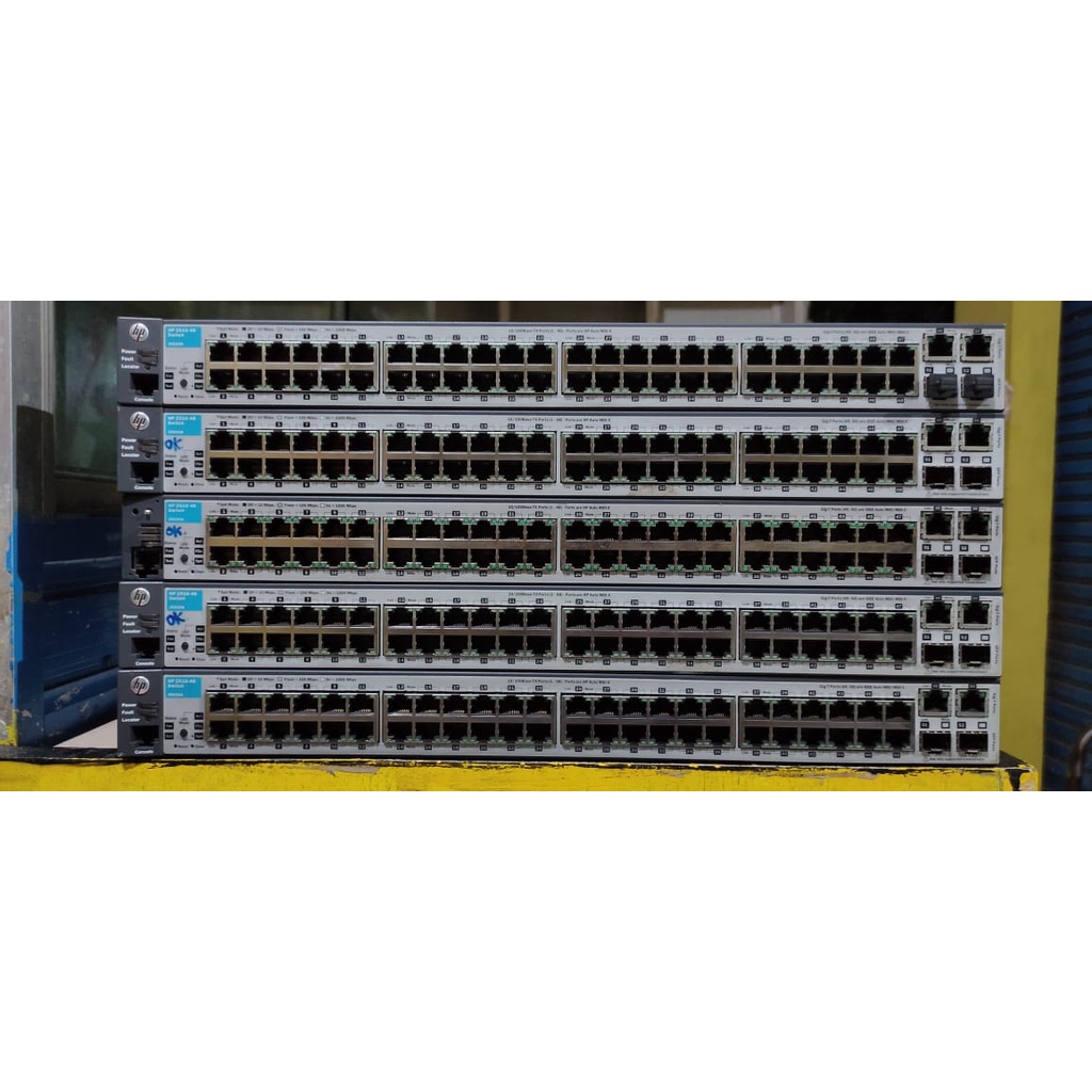 Jual swich hub HP 2510 48 port Tipe HP 2510 48 | Shopee Indonesia