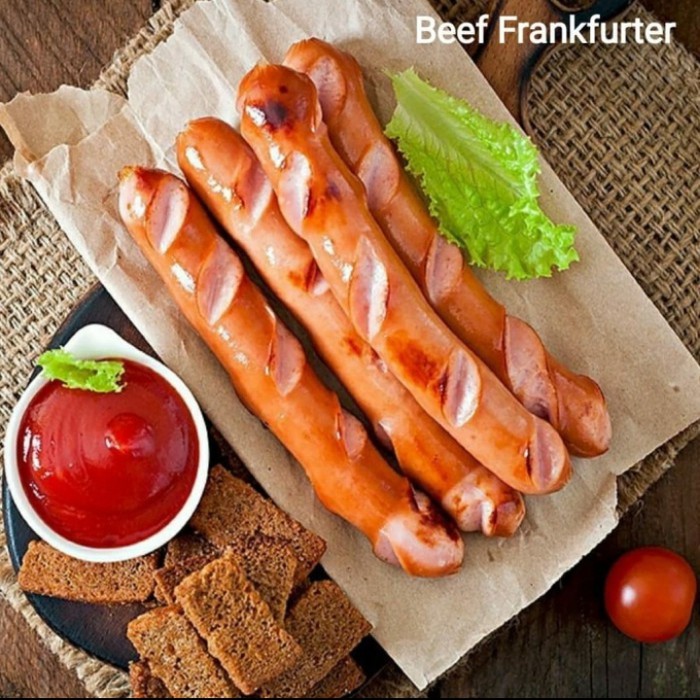 Jual beef frankfurter 320 gr nikmat sosis sapi HALAL Shopee Indonesia