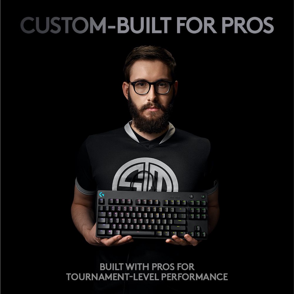 Jual Logitech G Pro X Keyboard Gaming TKL Mechanical RGB for eSports ...