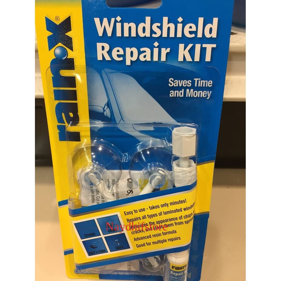 Jual RainX Windshield Repair Kit 1 Gr Penambal Kaca Mobil Retak USA