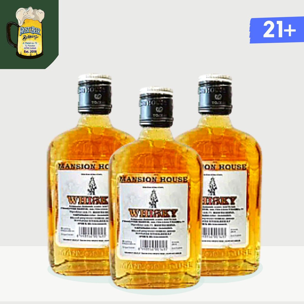 Jual Mansion House Whisky 43 350 ml Whiski Wisky Original Legendaris Shopee Indonesia