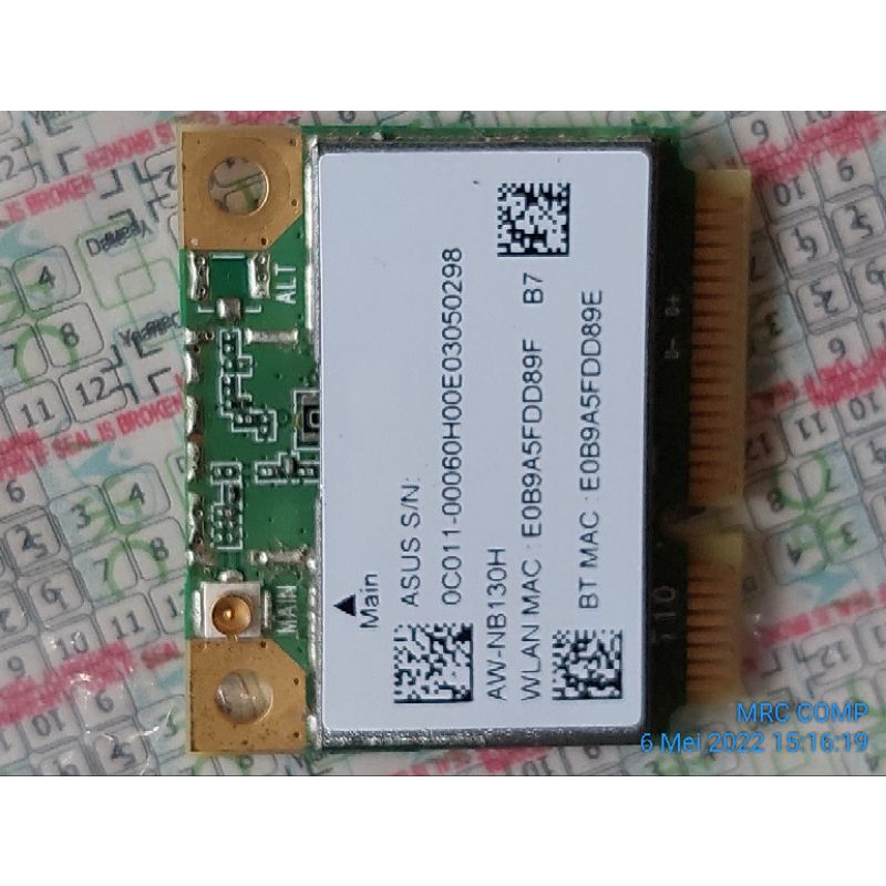 Jual Wifi Card AzureWave AW-NB130H Original WLAN/Blutooth Card | Shopee ...