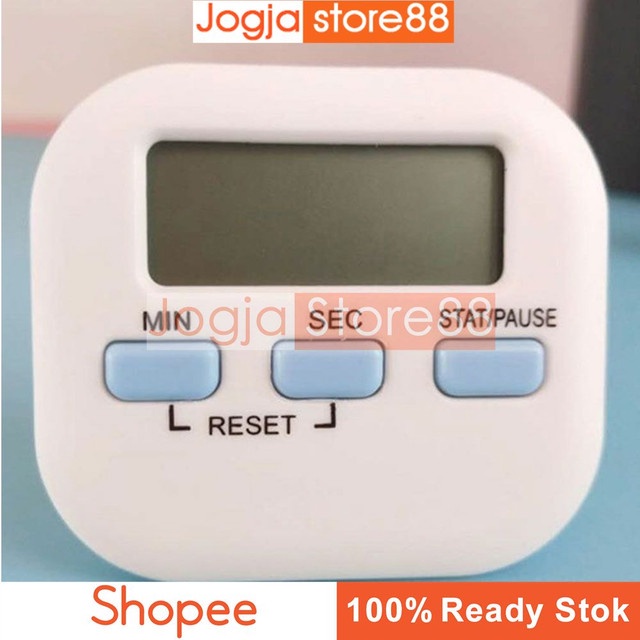 Jual Timer Masak Fitur Stopwatch Alarm Clock Tampilan LCD
