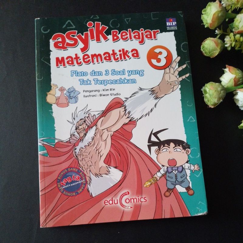 Jual Buku MATEMATIKA model Komik Asyik Belajar Prelove educomic sains ...