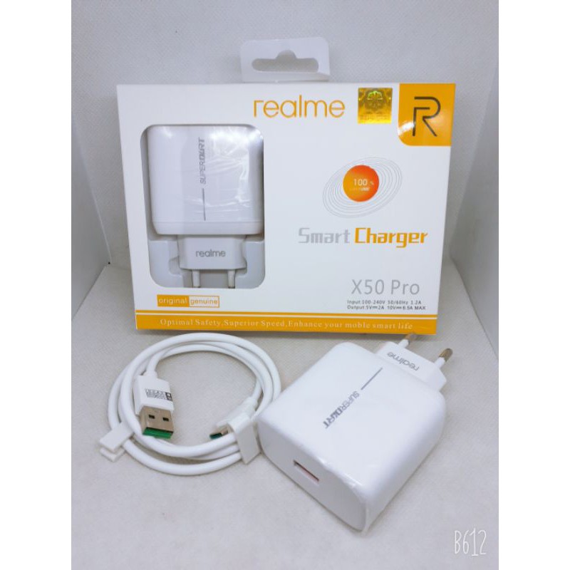 Jual CHARGER REALME TYPE C X50 PRO ORIGINAL | Shopee Indonesia