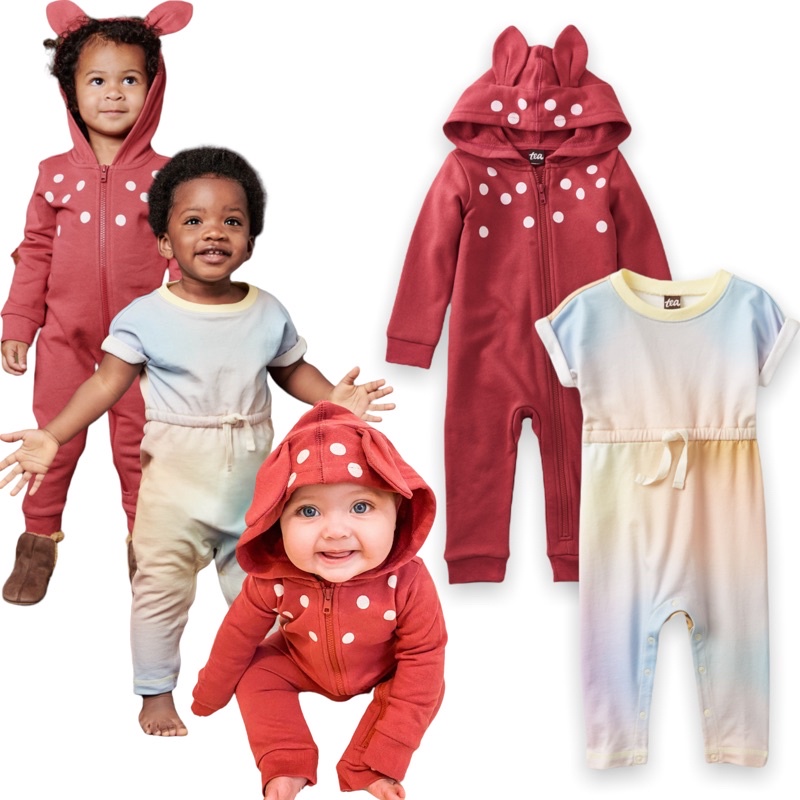 Jual Jumpsuit Bayi Perempuan Tea B87 | Shopee Indonesia