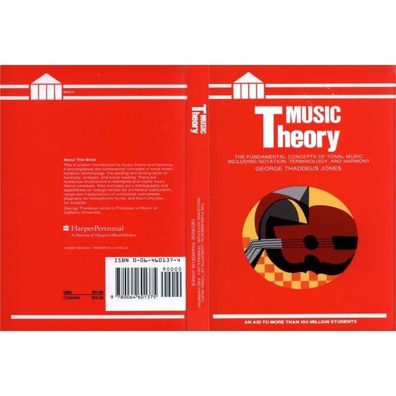 Jual BUKU) Music Theory: The Fundamental Concepts of Tonal Including
