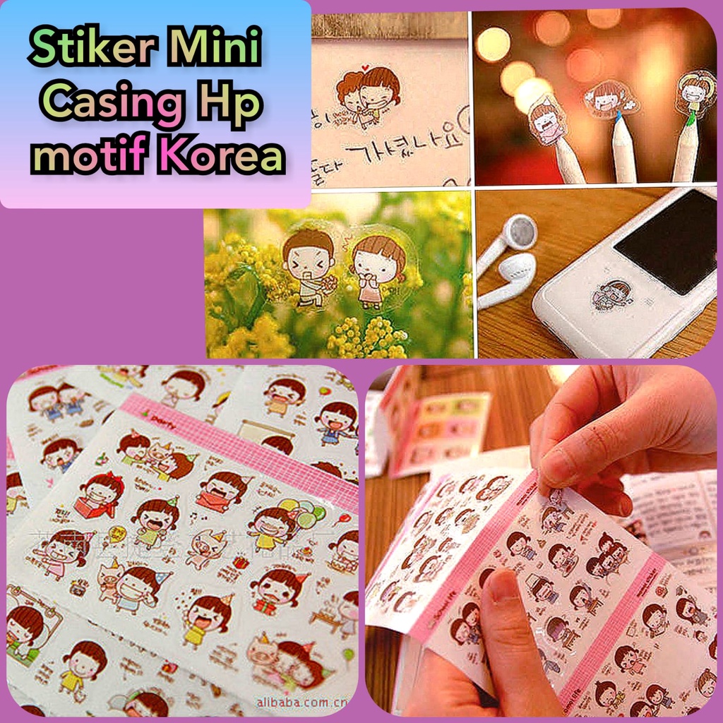 Jual KMK Stiker Sticker Setiker Mini Lucu Mungil Emotikon Emoticon ...