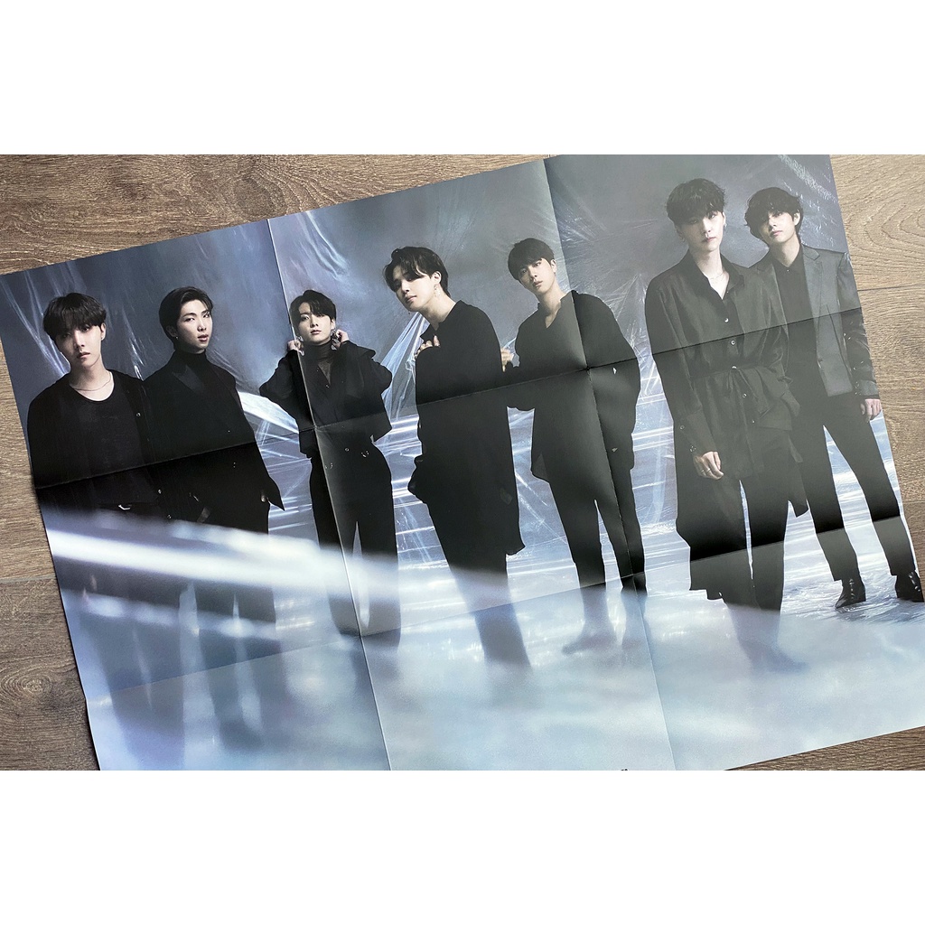 Jual BTS Official Fold Poster - BTS MAP OF THE SOUL ON:E CONCEPT 