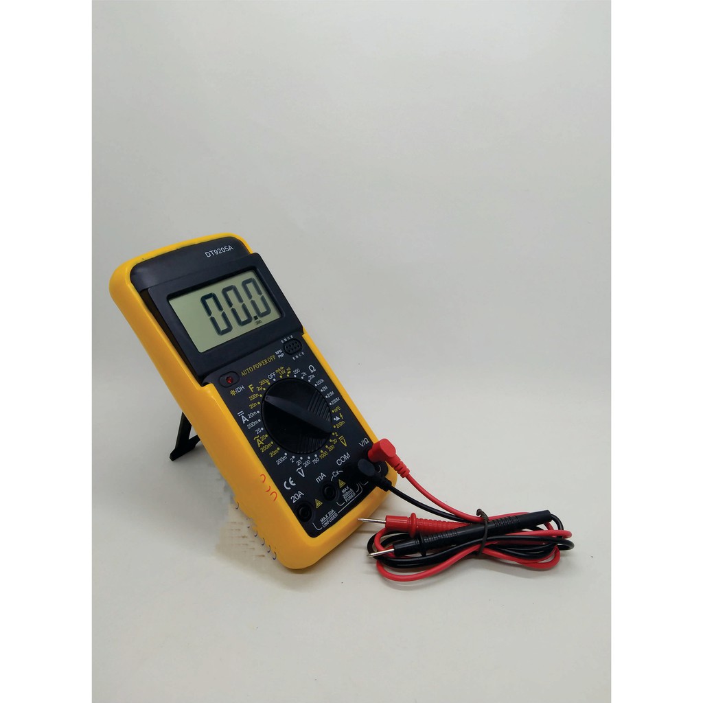 Jual AVO METER| MULTI TESTER DIGITAL DT9205A| AVO METER DIGITAL DT9205A ...