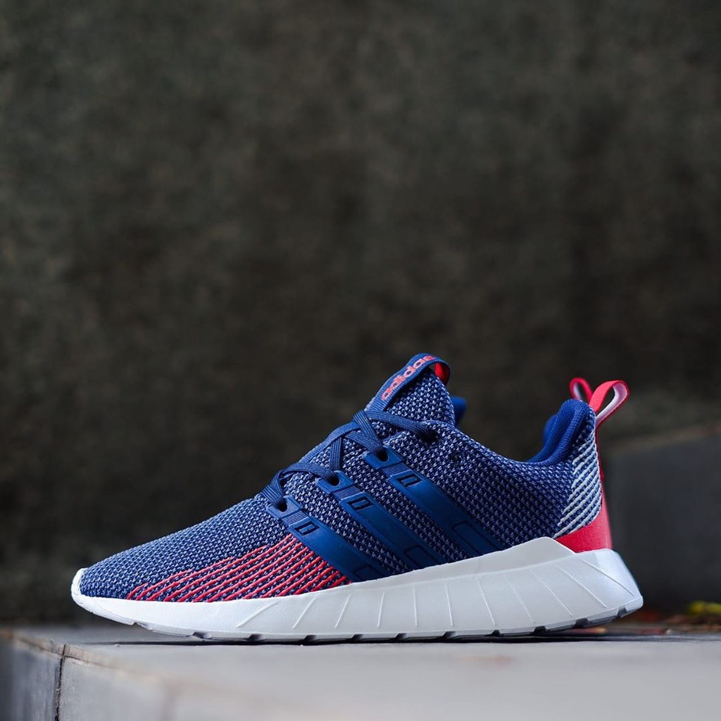 Jual Adidas Questar Flow Navy Red Shopee Indonesia