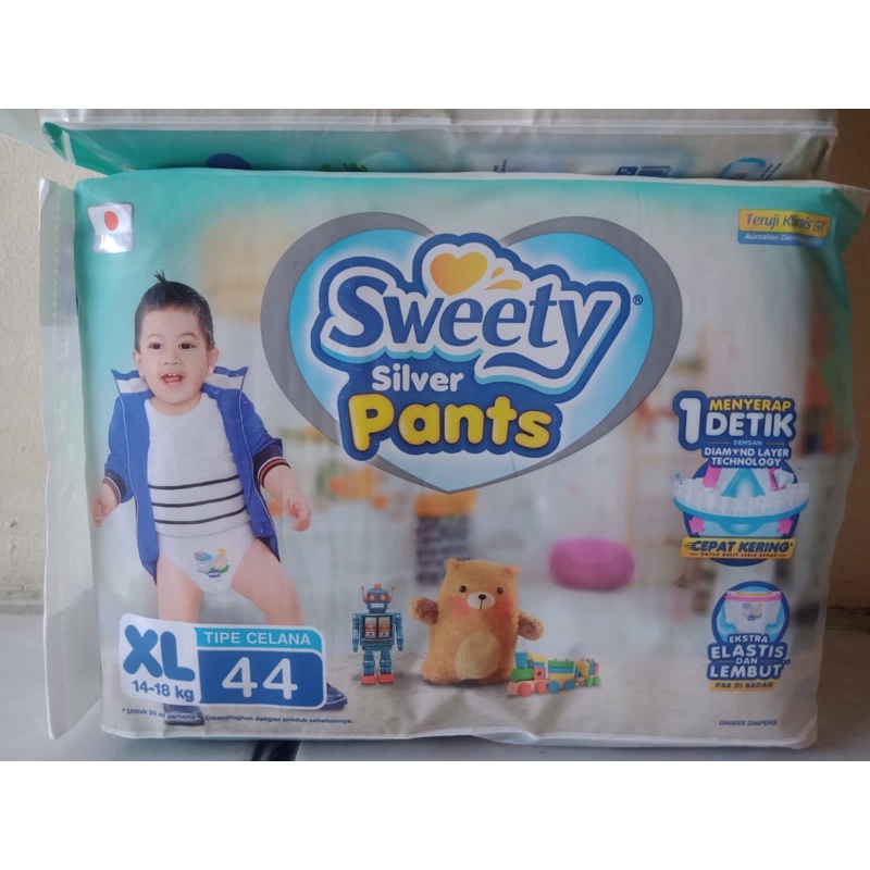 Jual Sweety Silver Pants XL44 Shopee Indonesia