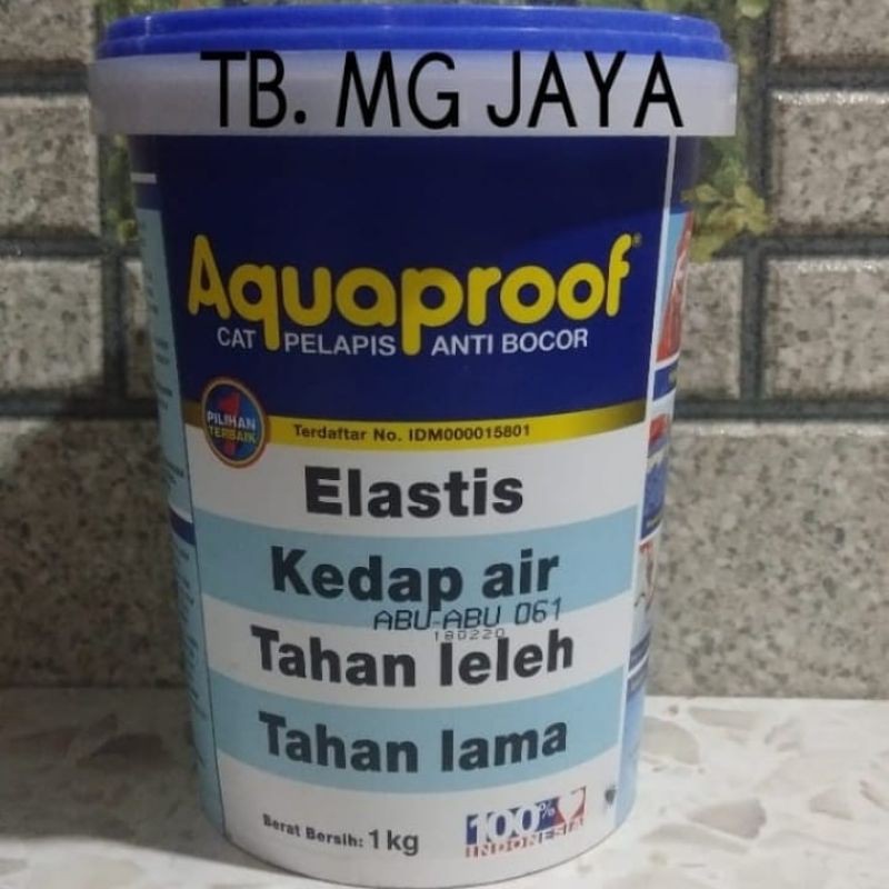 Jual Cat Tembok Anti Bocor Aquaproof 1kg Shopee Indonesia 3615