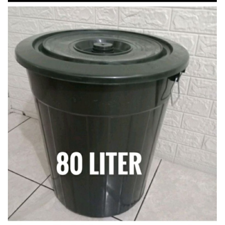 Jual Ember plastik besar jumbo 80 liter + bonus gayung/bak kamar mandi