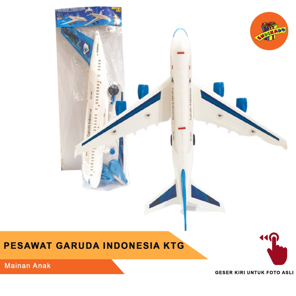 Jual Mainan Pesawat Garuda Indonesia Ktg | Shopee Indonesia