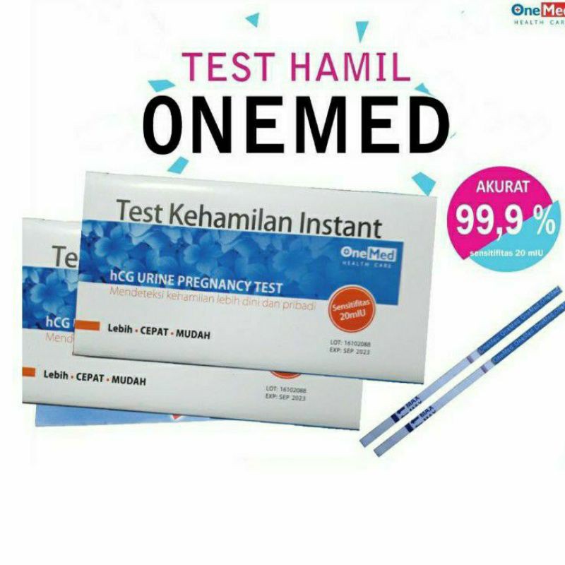 Jual Test Kehamilan Instant ONEMED / Tespack / Test Pack | Shopee Indonesia