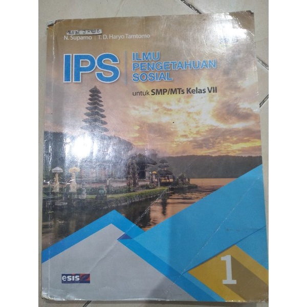 Jual Buku IPS SMP Kelas VII ( Bekas ) | Shopee Indonesia