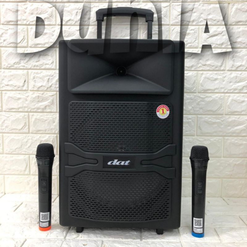 Jual Speaker Portable Wireless DAT DT1210 FT Original Bluetooth 12 inch