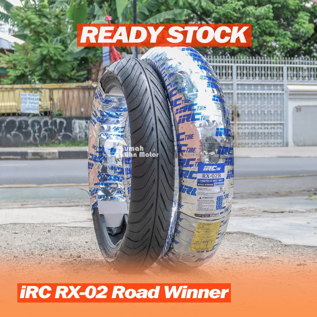 Jual IRC RX-02 Road Winner 110/70-17 120/70-17 130/70-17 140/70-17
