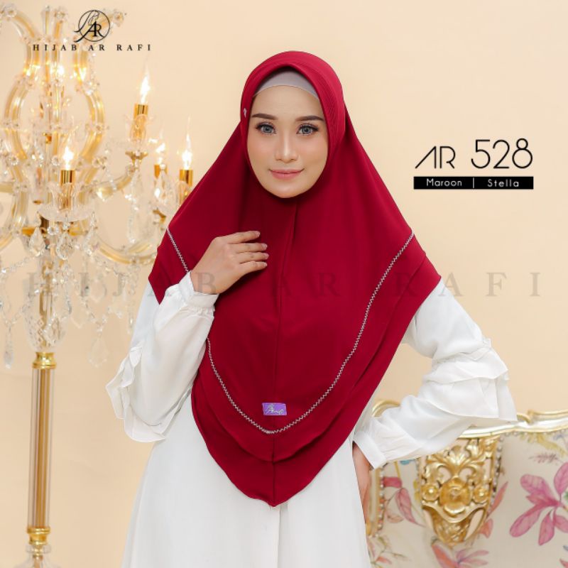 Jual Terlaris √ AR 528 HIJAB AR RAFI TERBARU (Anniha Collection ...