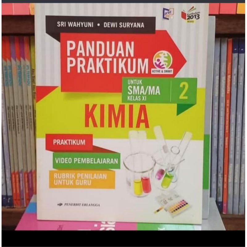 Jual Buku Panduan Praktikum Kimia Kelas Xl Erlangga | Shopee Indonesia