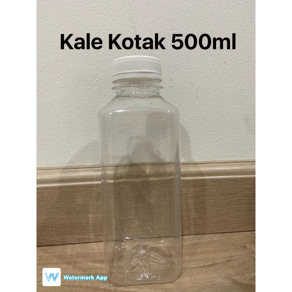 Jual Botol KALE KICK 500 ML TEBAL 37 GRM / botol kopi kick 500 ml kotak ...