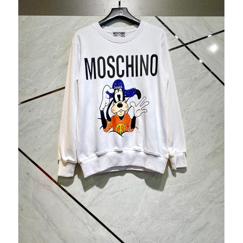 Jual Sweater moschino white goofy Shopee Indonesia