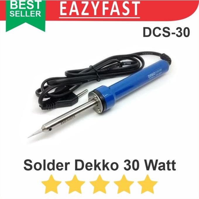 Jual Solder Dekko W Watt Dcs Original Deko Ujung Mata Lancip Ic