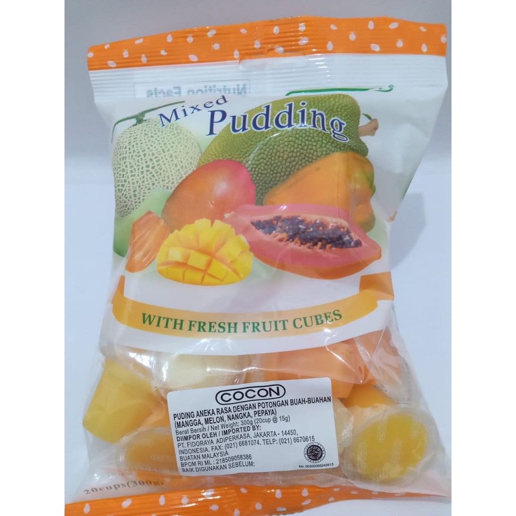 Jual Cocon Mixed Pudding 300g ( 15g X 20 cup ) | Shopee Indonesia