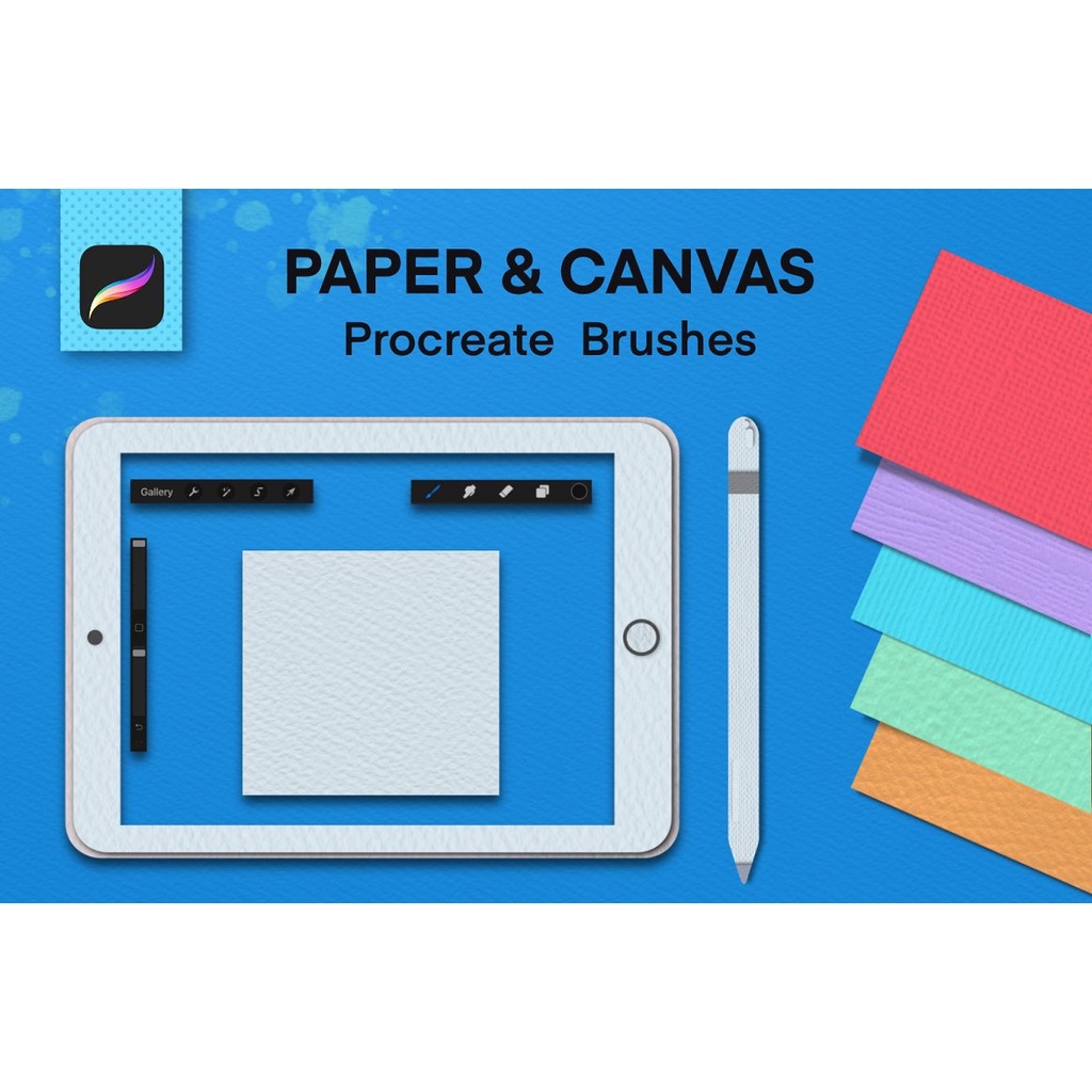 Jual Procreate Brush - Procreate Paper & Canvas Brushes | Shopee Indonesia
