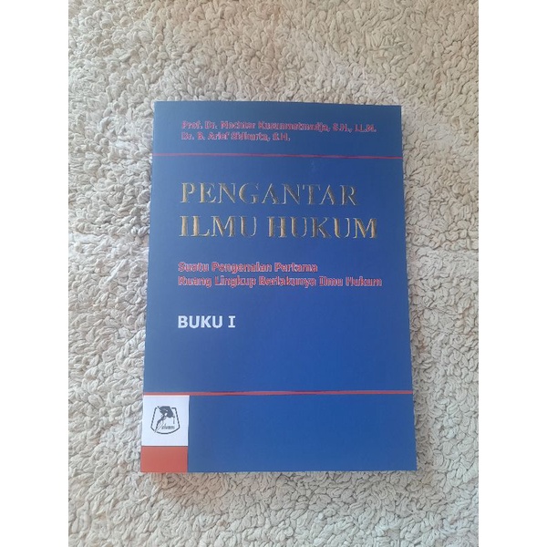 Jual Pengantar Ilmu Hukum Buku 1 -Prof. Dr. Mochtar Kusumaatmaja. S.H ...