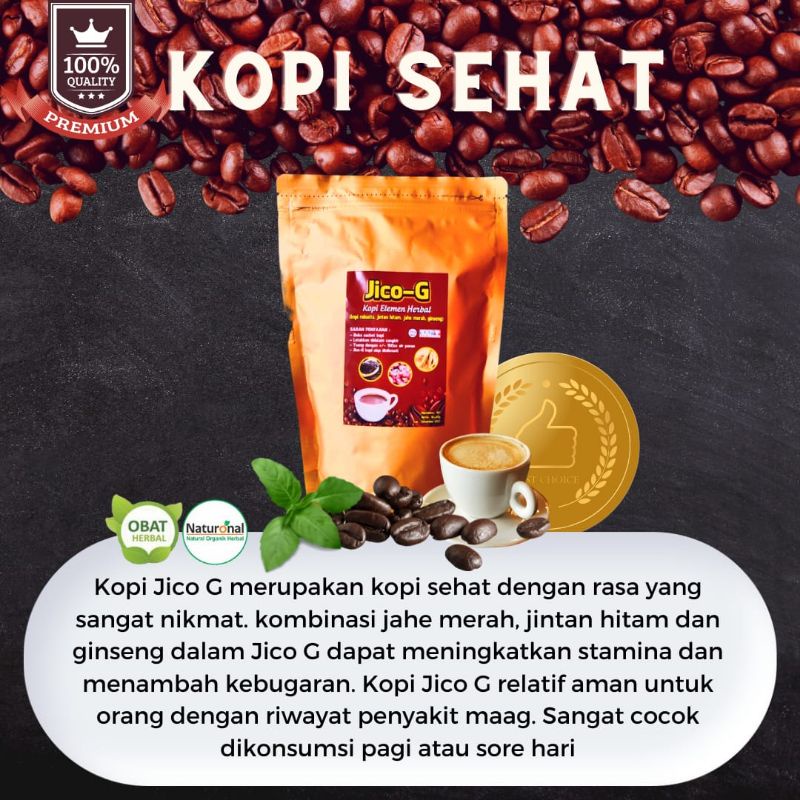 Jual Kopi Herbal / Kopi Jico-G / Kopi Sehat / Kopi Kebugaran Herbal ...