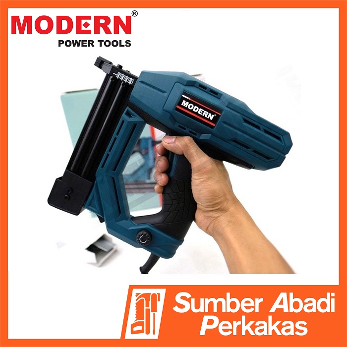 Jual MODERN M-30FU Mesin Staples Paku Tembak Listrik Electric Tacker ...