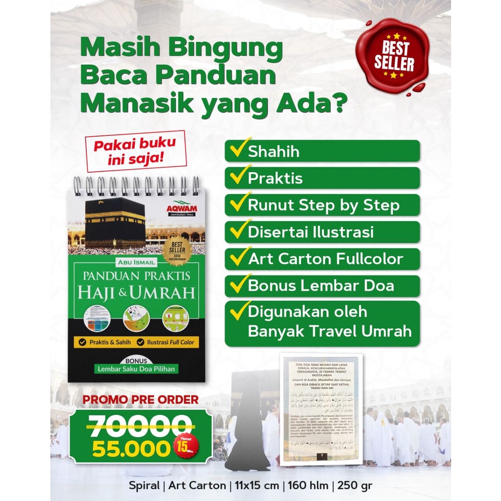 Jual Buku Panduan Haji Dan Umrah Shopee Indonesia