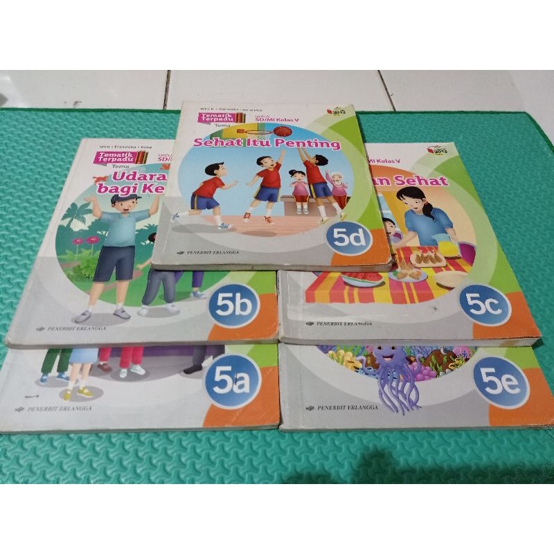 Jual buku bekas kurikulum 2013 edisi revisi TEMATIK TERPADU untuk sd ...