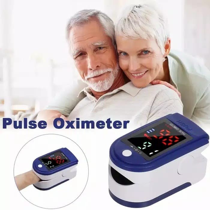 Jual Fingertip Pulse Oxymetry SPO2 Oksimeter Alat Ukur Oksigen dalam ...