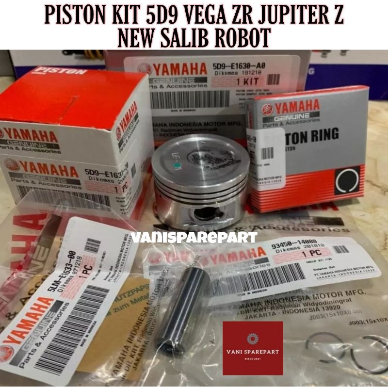 Jual PISTON SEHER KIT 5D9 VEGA ZR JUPITER Z NEW 115 SALIB ROBOT ORI ...