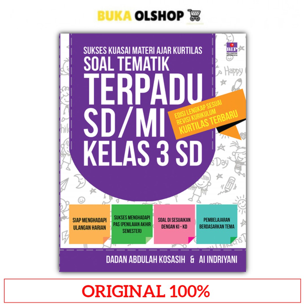 Jual Soal Tematik Terpadu SD/MI Buku Soal Tematik Kelas 3 SD | Shopee ...