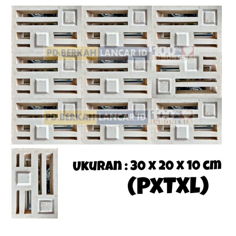 Jual Roster Putih Baru Lb.6 Nonjol Ukuran Besar (30x20x10) | Shopee ...