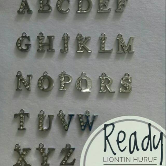 Jual Huruf alfabet bahan Radium | Shopee Indonesia