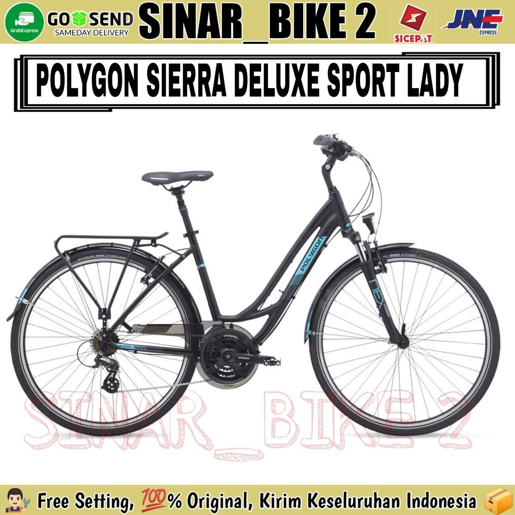 Polygon sierra deluxe sport ladies best sale city bike