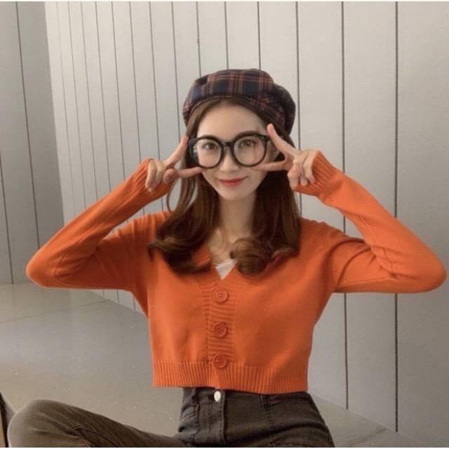 CL_ Baju Rajut Crop Lengan Panjang