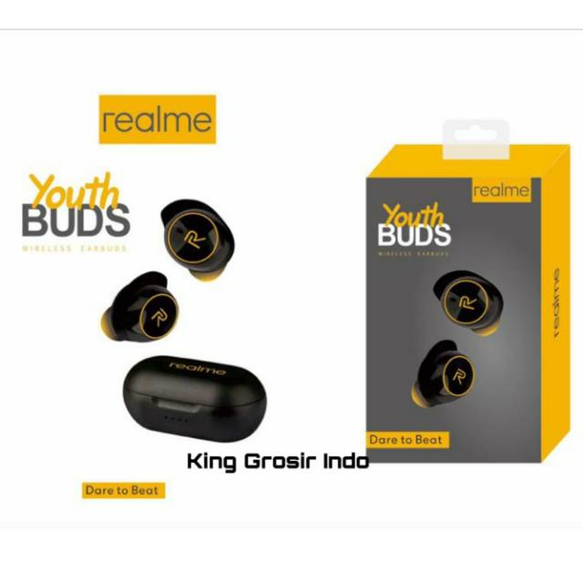 Realme Youth Buds Wireless Earbuds Jual Headset Bluetooth Realme