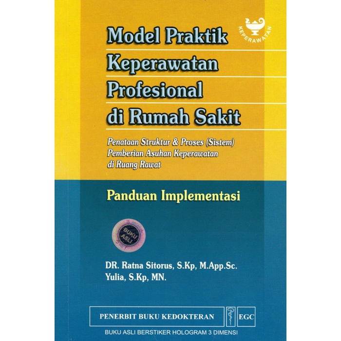 Jual Original Buku Model Praktik Keperawatan Profesional Di Rumah Sakit